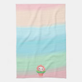 Linge De Cuisine Fleur mignonne, capricieuse en pot (Vertical)