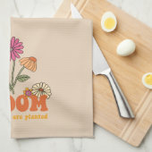 Linge De Cuisine Fleur Où vous êtes planté (Quart Plié)