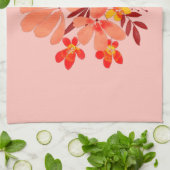 Linge De Cuisine Fleur rose (Plié)