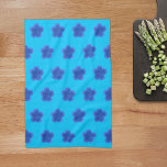 Linge De Cuisine Fleur Rose de mousse Motif sans couture sur bleu c<br><div class="desc">Motif sans couture de la fleur Rose Moss imprimé sur le torchon bleu clair de la cuisine. Serviette de cuisine design fleurie pour les amateurs de fleurs ou de nature.</div>