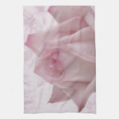 Linge De Cuisine Fleur rose douce (Vertical)