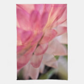 Linge De Cuisine Fleur rose pâle (Vertical)