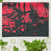 LINGE DE CUISINE FLEUR SAUVAGE (Plié)