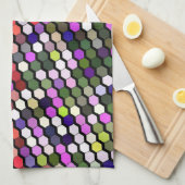 LINGE DE CUISINE FLEUR SAUVAGE (Quart Plié)