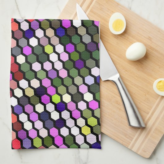 LINGE DE CUISINE FLEUR SAUVAGE (Quart Plié)