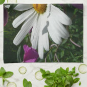 Linge De Cuisine Fleur sauvage Daisy et Fireweed (Plié)