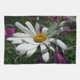 Linge De Cuisine Fleur sauvage Daisy et Fireweed