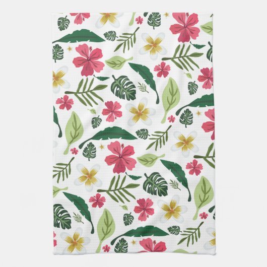 Linge De Cuisine Fleur tropicale (Vertical)