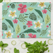 Linge De Cuisine Fleur tropicale (Plié)