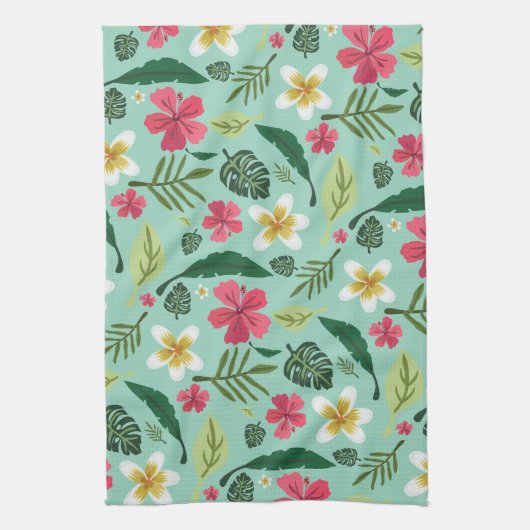 Linge De Cuisine Fleur tropicale (Vertical)