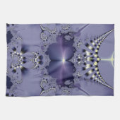 Linge De Cuisine Fleur violette (Horizontal)