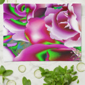 Linge De Cuisine Fleurs (Plié)