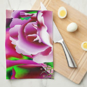 Linge De Cuisine Fleurs (Quart Plié)