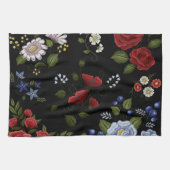 Linge De Cuisine Fleurs (Horizontal)