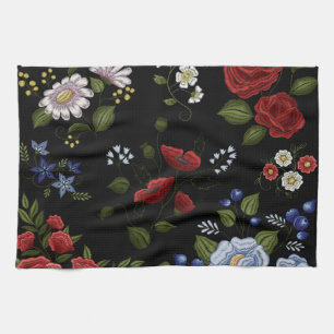 Linge De Cuisine Fleurs