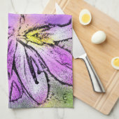 LINGE DE CUISINE FLEURS (Quart Plié)