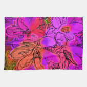 LINGE DE CUISINE FLEURS (Horizontal)