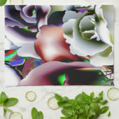 Linge De Cuisine Fleurs (Plié)