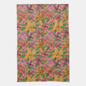 Linge De Cuisine Fleurs amicales (Vertical)