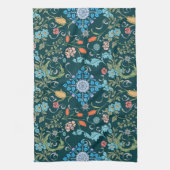 Linge De Cuisine Fleurs, Art nouveau, style William Morris (Vertical)