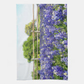 Linge De Cuisine Fleurs Bluebonnet à la campagne Art Cuisine (Vertical)