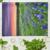 Linge De Cuisine Fleurs | Bluebonnets à Sunset Texas (Plié)