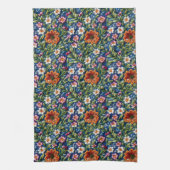 Linge De Cuisine Fleurs brodées (Vertical)