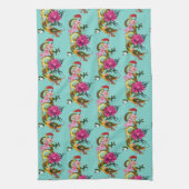 Linge De Cuisine Fleurs chinoises de cerisiers de Lotus (Vertical)