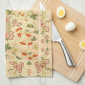 Linge De Cuisine Fleurs colorées Wonderland (Quart Plié)