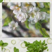 Linge De Cuisine Fleurs d'Apple (Plié)