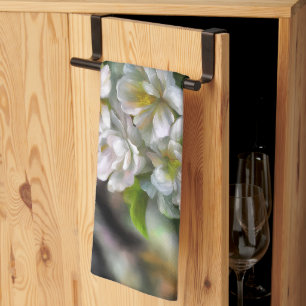 Linge De Cuisine Fleurs d'Apple