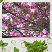 Linge De Cuisine Fleurs de cerisier (Plié)