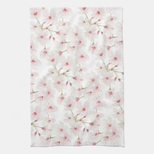 Linge De Cuisine Fleurs de cerisiers (Vertical)