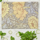 Linge De Cuisine Fleurs de chrysanthème de William Morris (Plié)