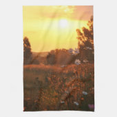 Linge De Cuisine Fleurs de cosmos au coucher du soleil (Vertical)