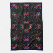 Linge De Cuisine Fleurs de Fiesta Dansante (Vertical)