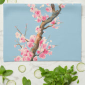 Linge De Cuisine Fleurs de fleurs de cerisier (Plié)