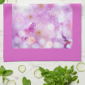 Linge De Cuisine Fleurs de fleurs de cerisier rose (Plié)