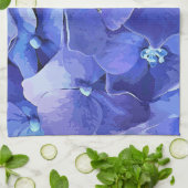 LINGE DE CUISINE FLEURS DE JARDIN (Plié)