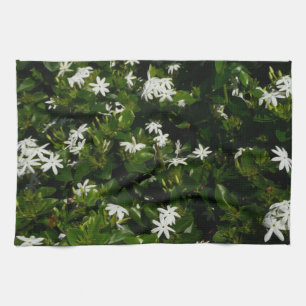 Linge De Cuisine Fleurs de jasmin Botanique tropicale florale