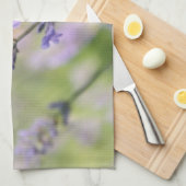 Linge De Cuisine Fleurs de lavande (Quart Plié)