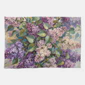 Linge De Cuisine Fleurs de lilas vintage (Horizontal)