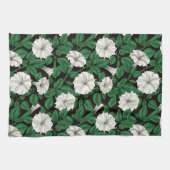 Linge De Cuisine Fleurs de lune 2 (Horizontal)