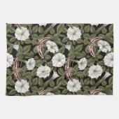 Linge De Cuisine Fleurs de lune et sphinx Mois (Horizontal)