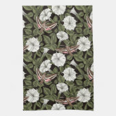 Linge De Cuisine Fleurs de lune et sphinx Mois (Vertical)