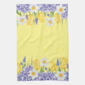 Linge De Cuisine Fleurs de printemps (Vertical)