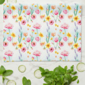 Linge De Cuisine Fleurs de printemps Galore (Plié)