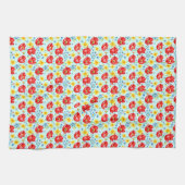 Linge De Cuisine Fleurs de printemps lumineuses (Horizontal)