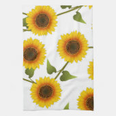 Linge De Cuisine Fleurs de soleil (Vertical)