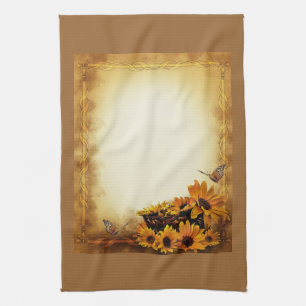 Linge De Cuisine Fleurs de soleil